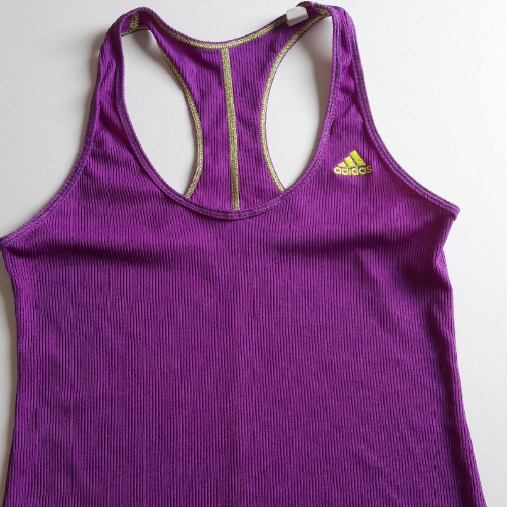 Adidas ribbed tank top Medium